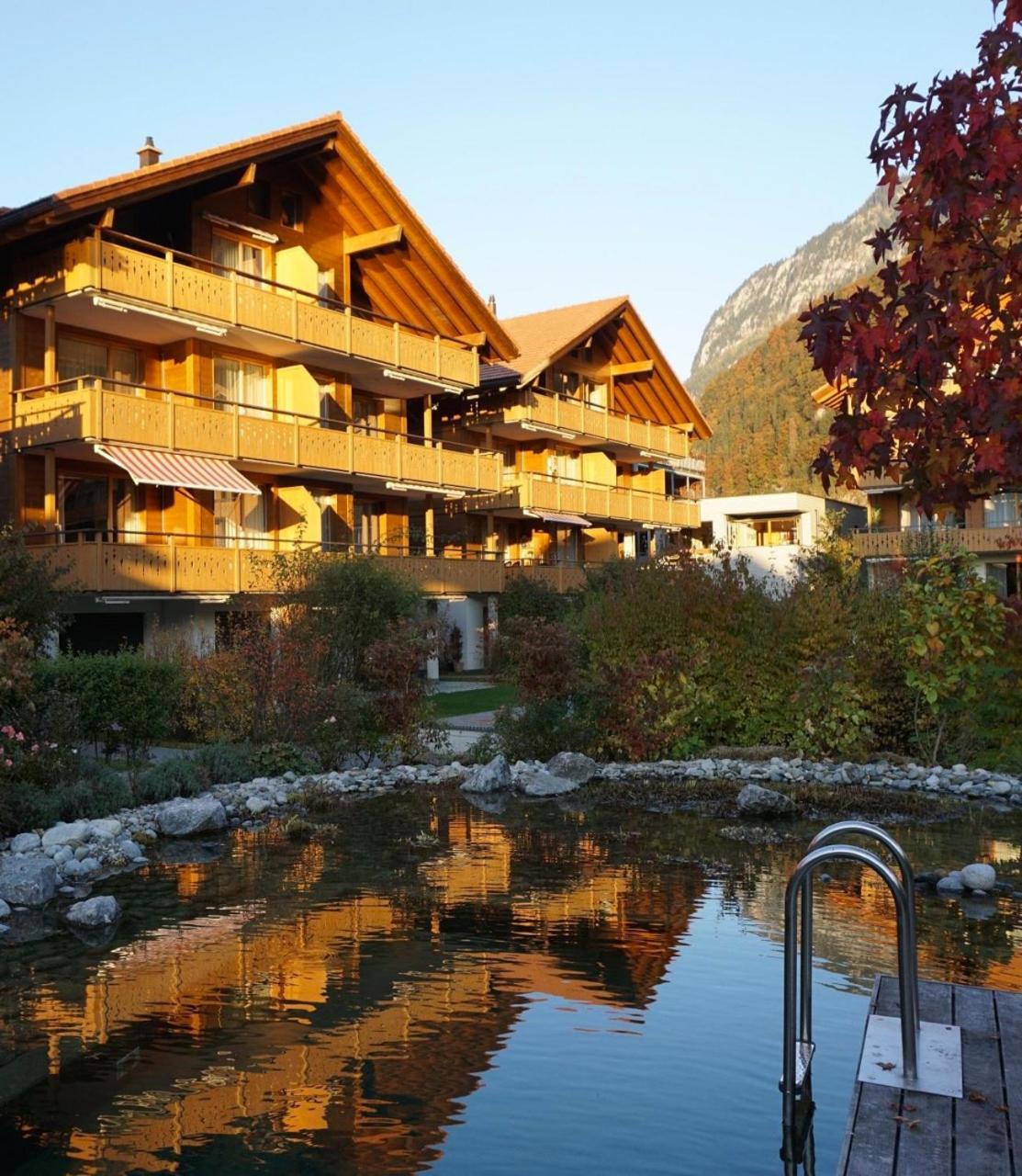An Apartment In A Modern Swiss Chalet Изельтвальд Экстерьер фото